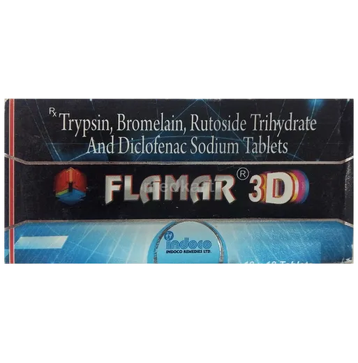 flamar 3d tablet 10's